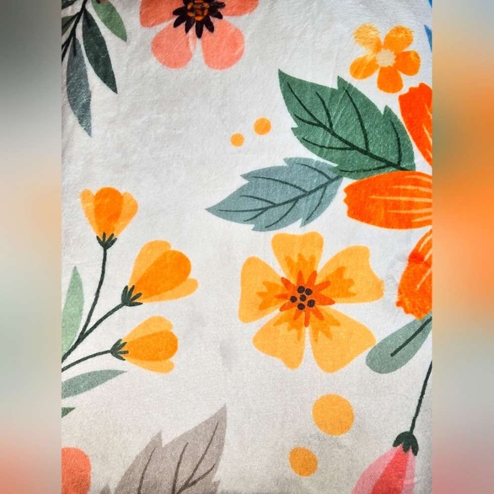 Floral Patterned RUG 60cm X 180cm